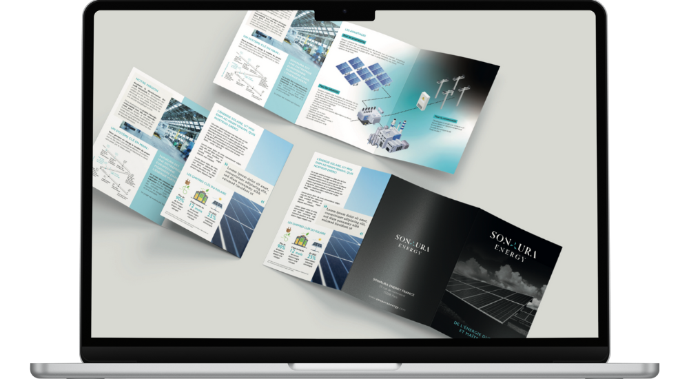 sonaura-energy maquettes de documents pour Sonaura Energy